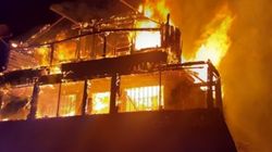Incendiu puternic! O femeie a murit arsă de vie într-o cabană din județul Cluj