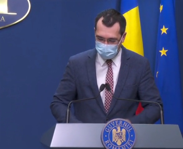 Ministrul Vlad Voiculescu a &icirc;nceput să r&acirc;dă &icirc;n momentul &icirc;n care a anunțat noile restricții
