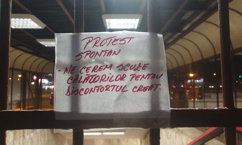 Circulația metroului din Capitală este blocată