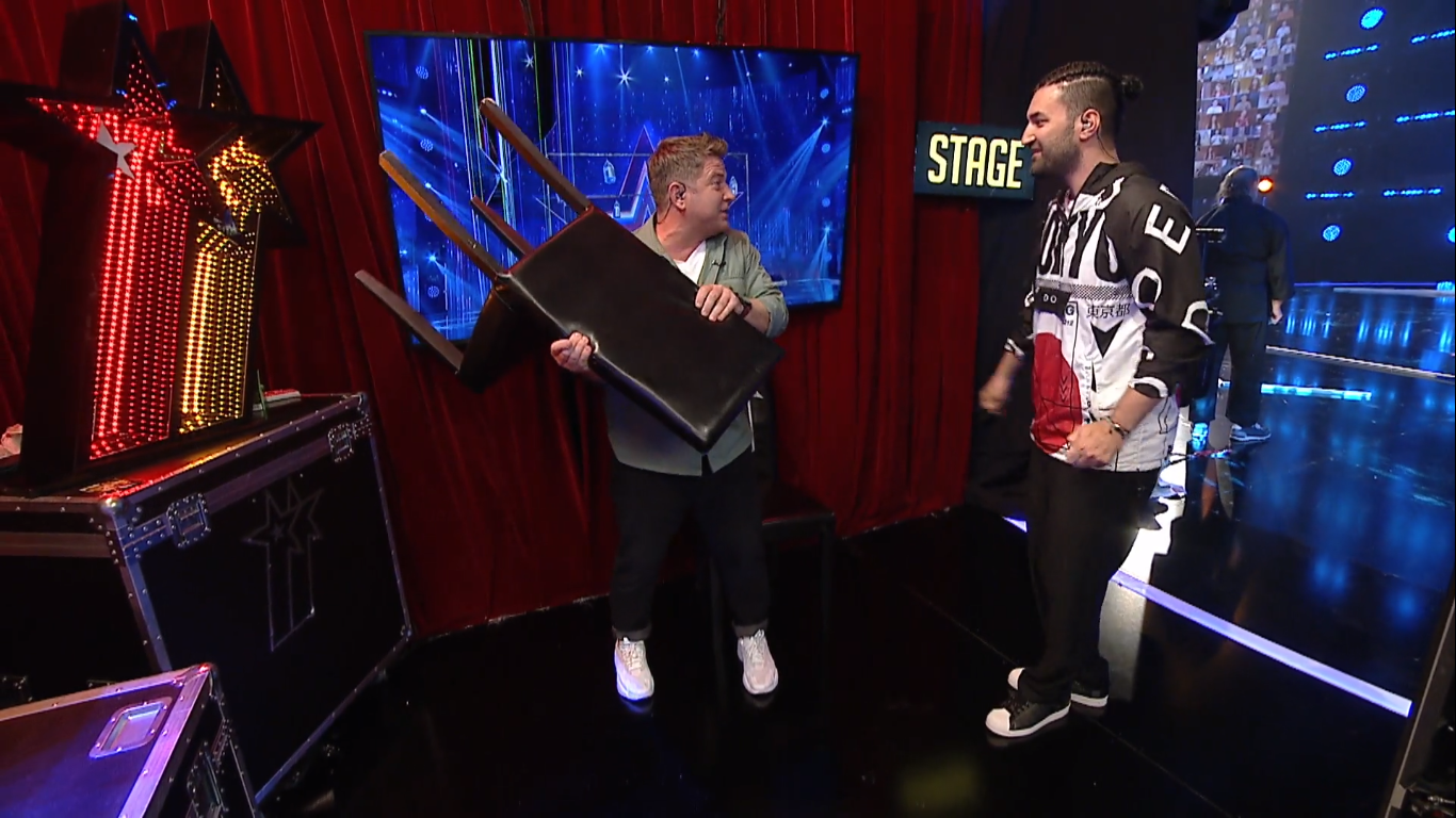 Pavel Bartoş a spart televizorul la Românii au Talent, sezonul 11