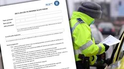 Noile restricții adoptate de Guvern intră în vigoare duminică, 28 martie. Descarcă noul model de declarație pe propria răspundere