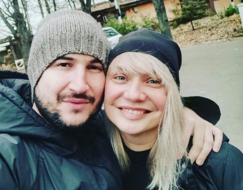 Cristina Ciora și iubitul ei 