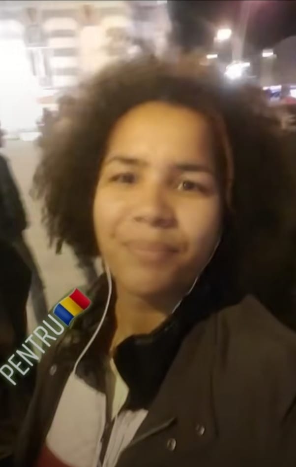 Georgiana Lupu, fosta concurenta de la Survivor România, a participat la protestele anti-restricții!
