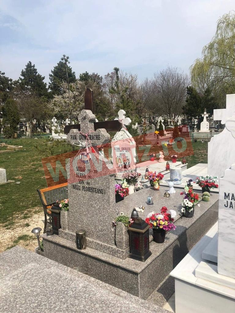 Primele imagini de la mormântul lui Nelu Ploieșteanu