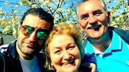 Smiley alături de părinţii săi 