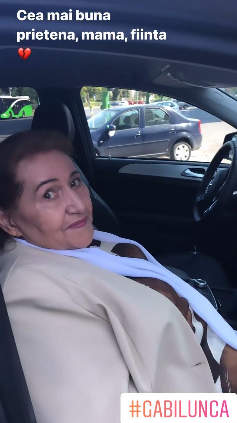 Ultimele imagini cu Gabi Luncă în viață! Artista a murit în urma infecției cu COVID-19