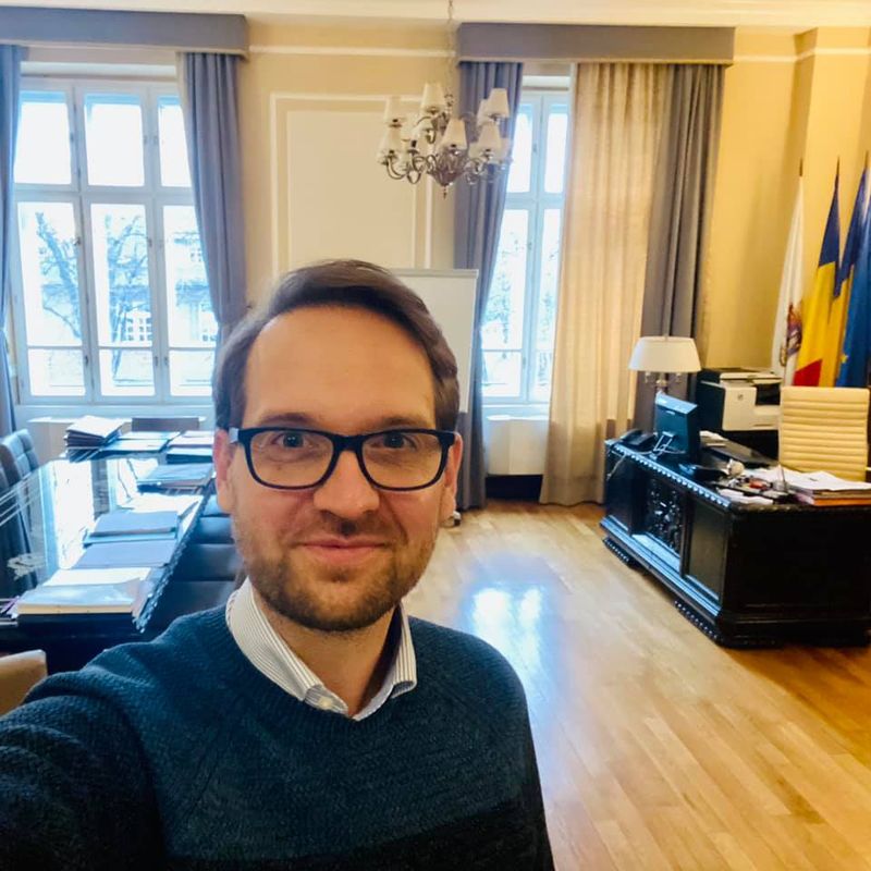 Dominic Fritz, primarul Timișoarei, s-a vaccinat cu serul de la AstraZeneca: 