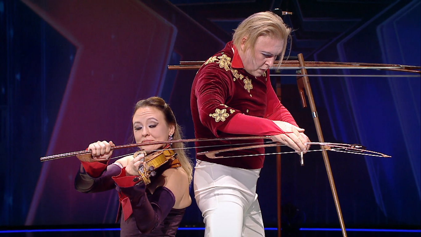 Duo Viola, moment spectaculos la Românii au Talent, sezonul 11