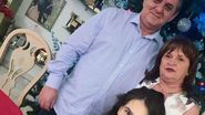 Marius Lăcătuş alaturi de familie
