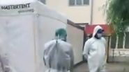Femeie dezbrăcată, băgată într-un sac și aruncată în sicriu