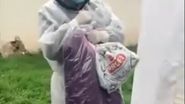 Femeie dezbrăcată, băgată într-un sac și aruncată în sicriu