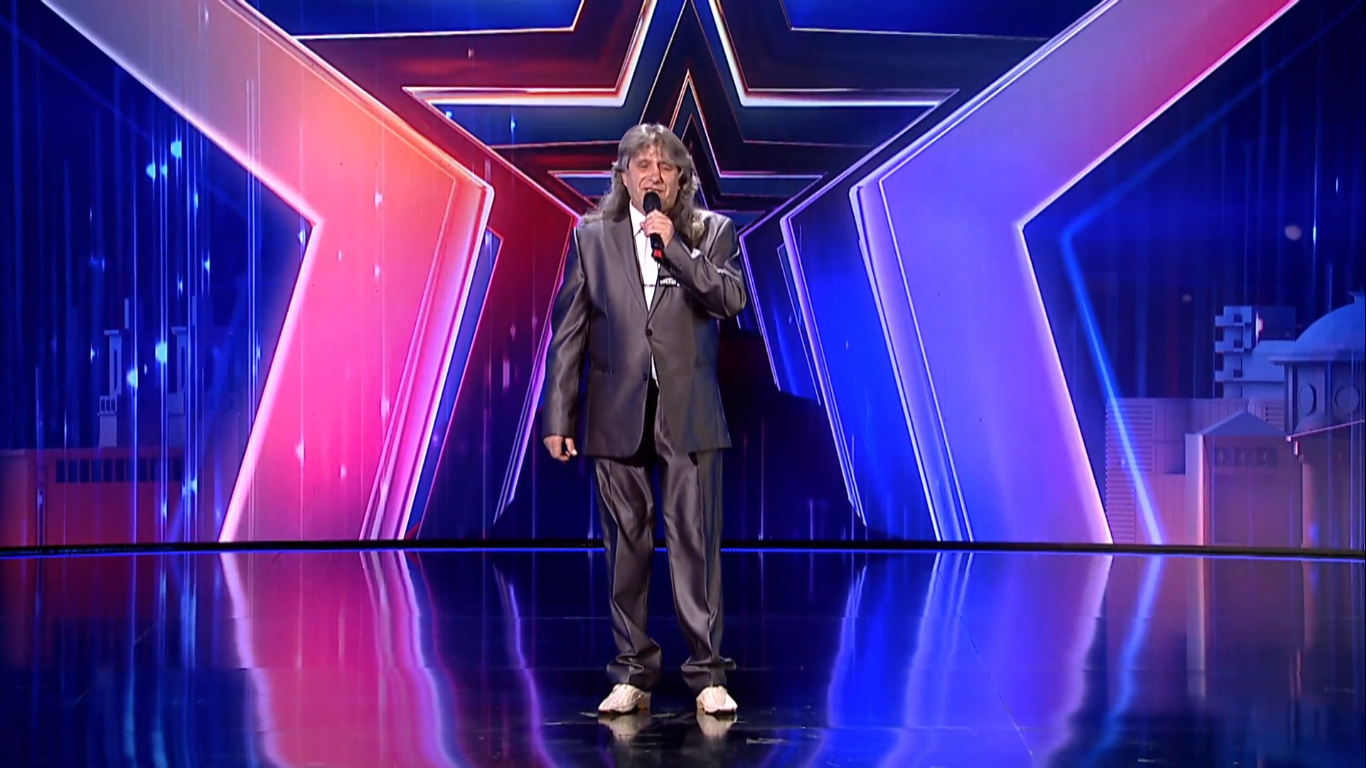 Petrică Uţanu, apariţie de senzaţie pe scena de la Rom&acirc;nii au Talent, sezonul 11. 
