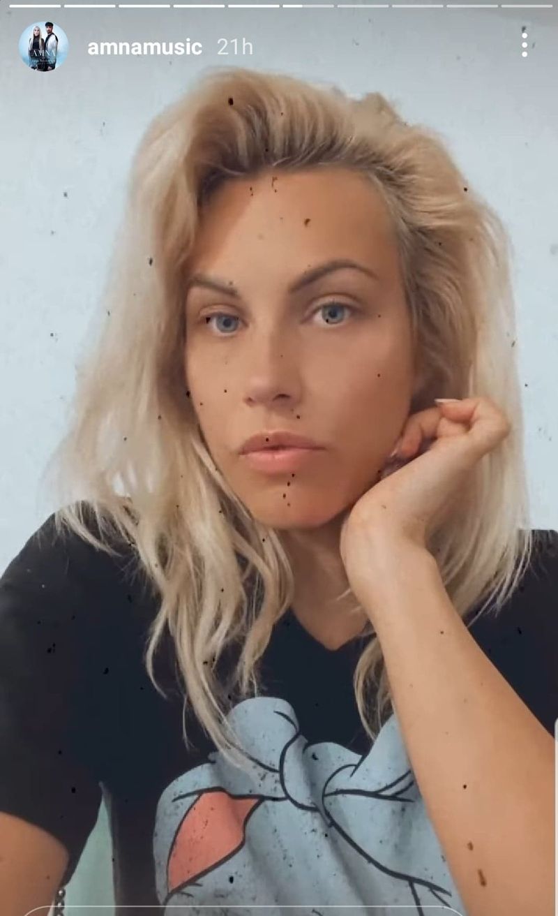 Amna le-a transmis un mesaj fanilor