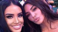 Adelina Pestrițu și Kim Kardashian 