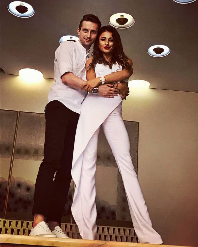 Elena Marin și logodnicul ei