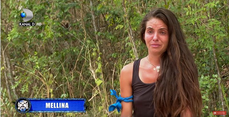 Mellina, în lacrimi la Survivor România 2021 Mellina, în lacrimi la Survivor România 2021