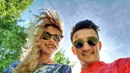 Marian Drăgulescu alături de iubita sa, Simona Carmen