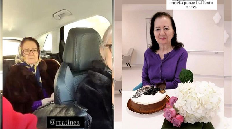 Incredibil cât de mult s-a schimbat Mioara Roman de când este la centrul pentru vârstnici. Oana și Catinca Roman au vizitat-o de ziua ei