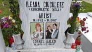 Ileana Ciuculete și Cornel Galeș, mormânt