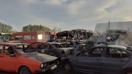 Incendiu la autobaza RAT Craiova