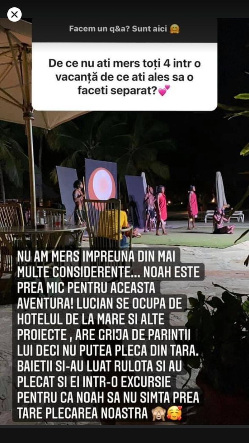 Răspunsul Andreei Bănică