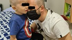 Gest emoționant al unui tată pentru fetița lui bolnavă. Otilia și Paul s-au tuns reciproc pentru ca micuța să nu sufere: ”Tati, sper să vină și ziua în care o să le uiți...”