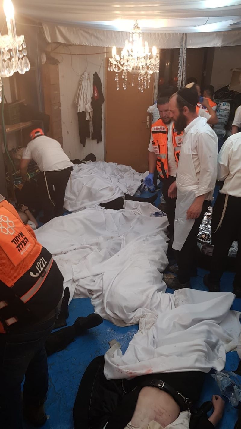 Imaginile groazei din Israel 