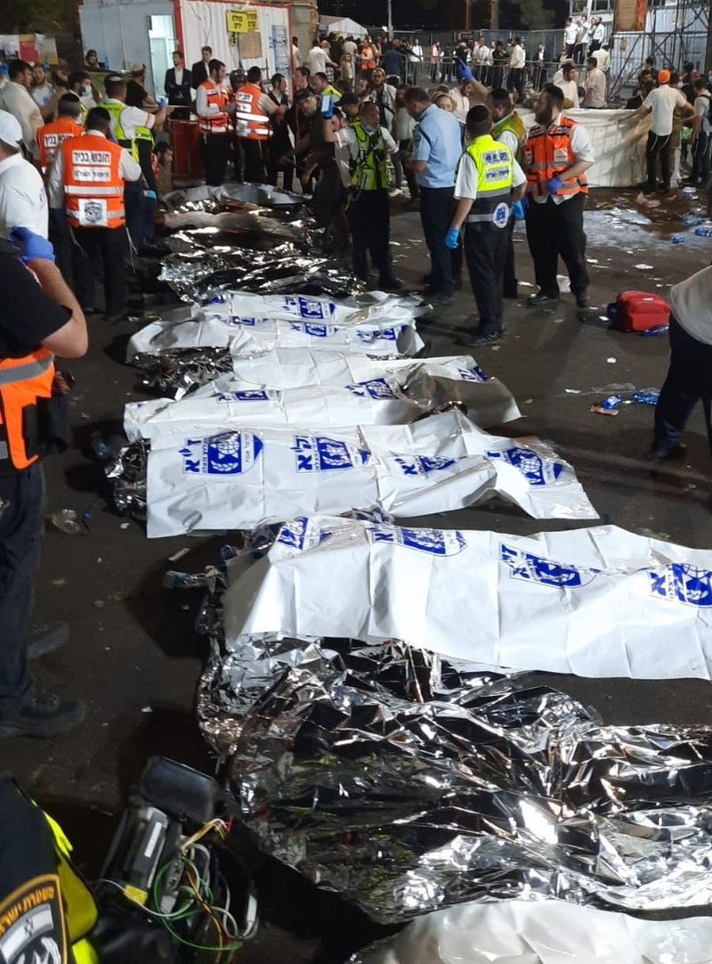 Imaginile groazei din Israel 