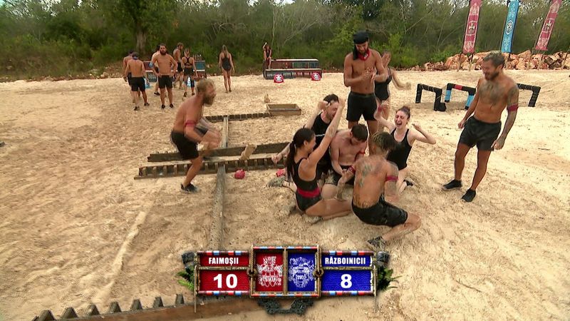 Faimoșii câștigă imunitatea la Survivor România