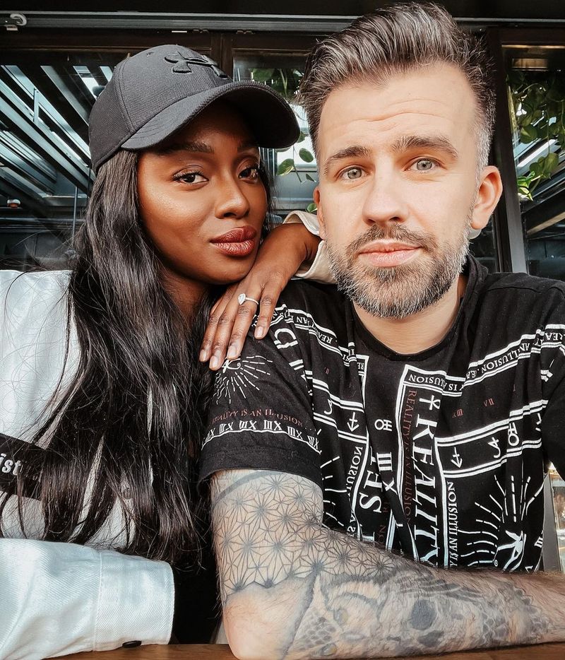 Florin Ristei și Naomi Hedman 