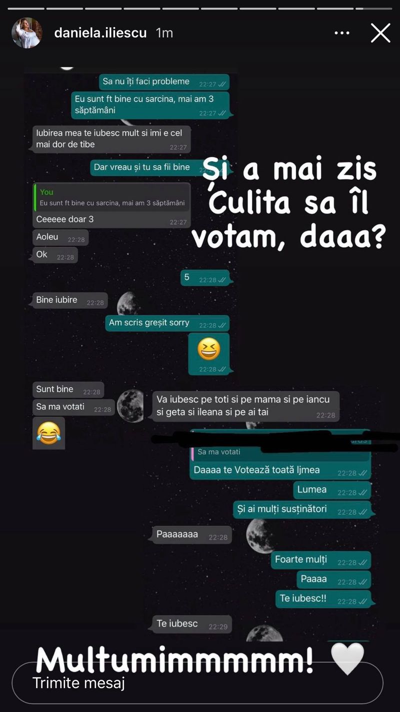 Conversația dintre Daniela Iliescu și Culita Sterp