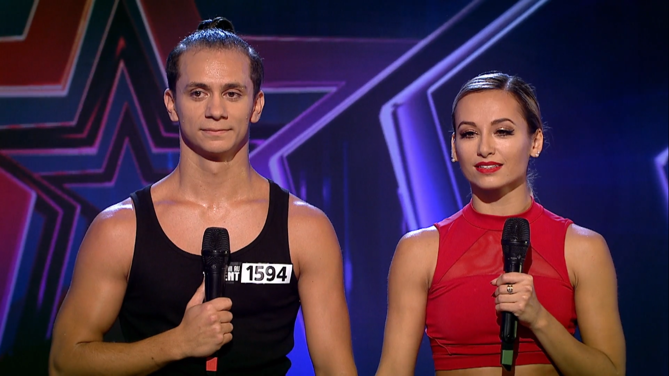 Cosmin Adrian și Louise Chapovaloff, semifinaliştii de la Românii au Talent 2021!