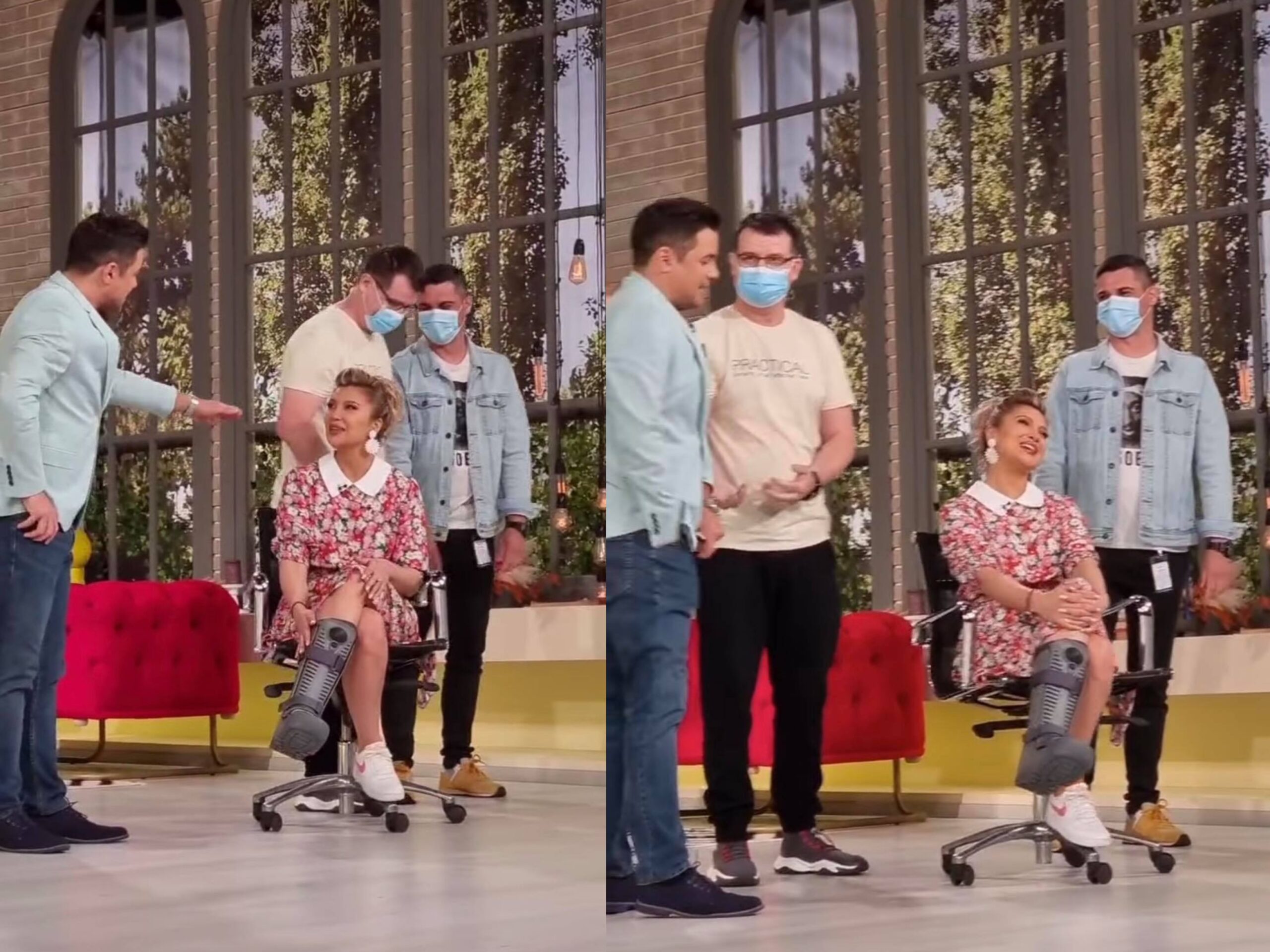 Lora, probleme de sănătate! Vedeta și-a rupt piciorul și a ajuns de ...