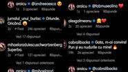 Reacţia vedetelor, după ce Andreea Raicu a postat fotografia nud