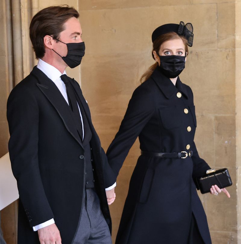 Prinţesa Beatrice si Edoardo Mapelli Mozzi