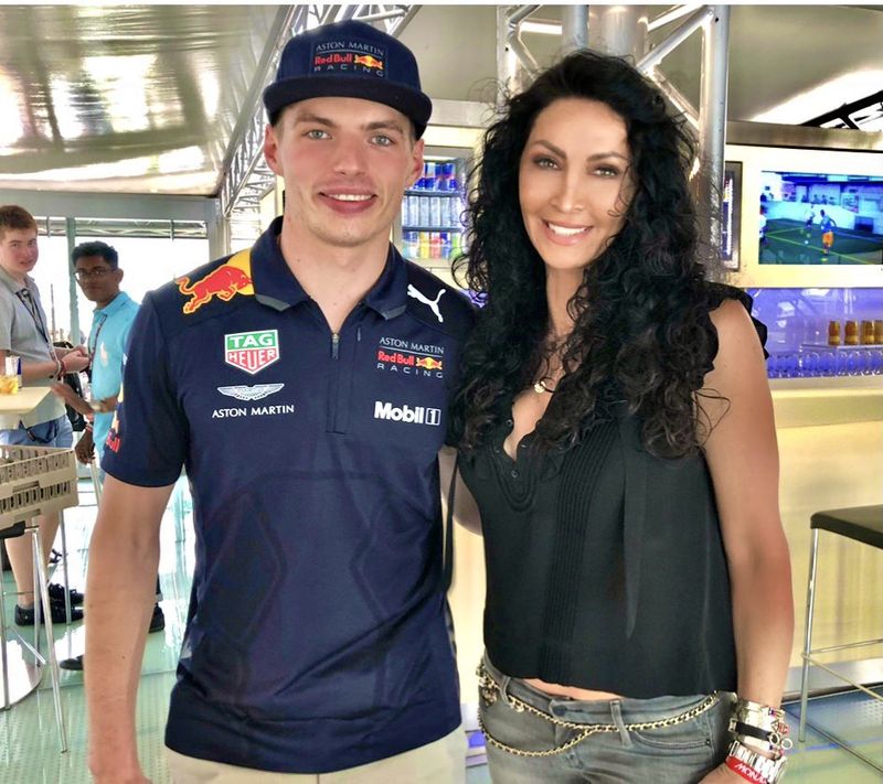 Mihaela Rădulescu și Max Verstappen