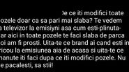 Comentariu poză Gabriela Cristea