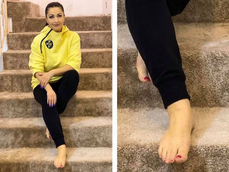 Gabriela Cristea pedichiură