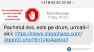 SMS-uri înselatoare