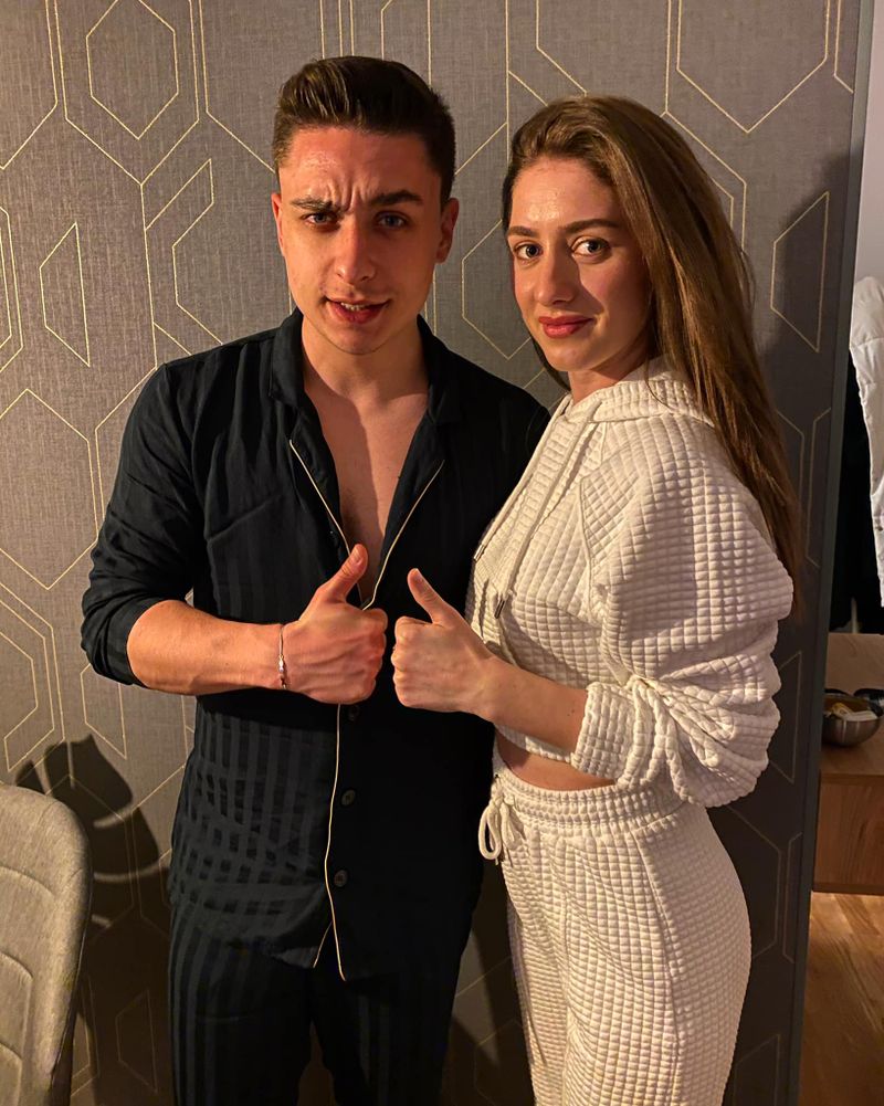 Radu Țibulcă și Andreea Lodbă