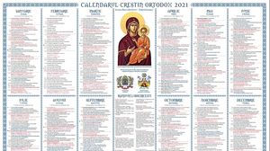 Calendar Ortodox IUNIE 2021