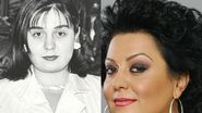 Monica Anghel în tinereţe
