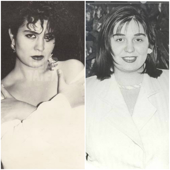 Monica Anghel &icirc;n tinereţe