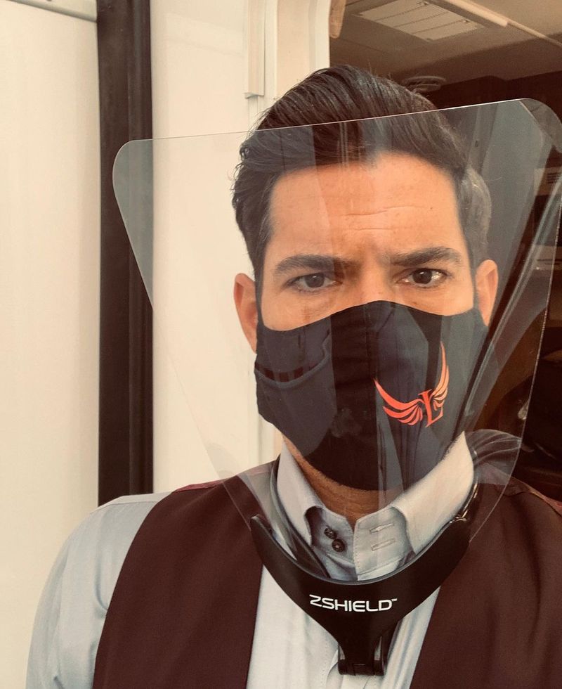 Tom Ellis alături de fiica sa