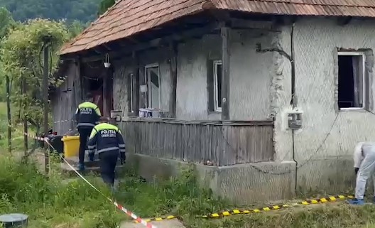 Casa în care a avut loc crima 