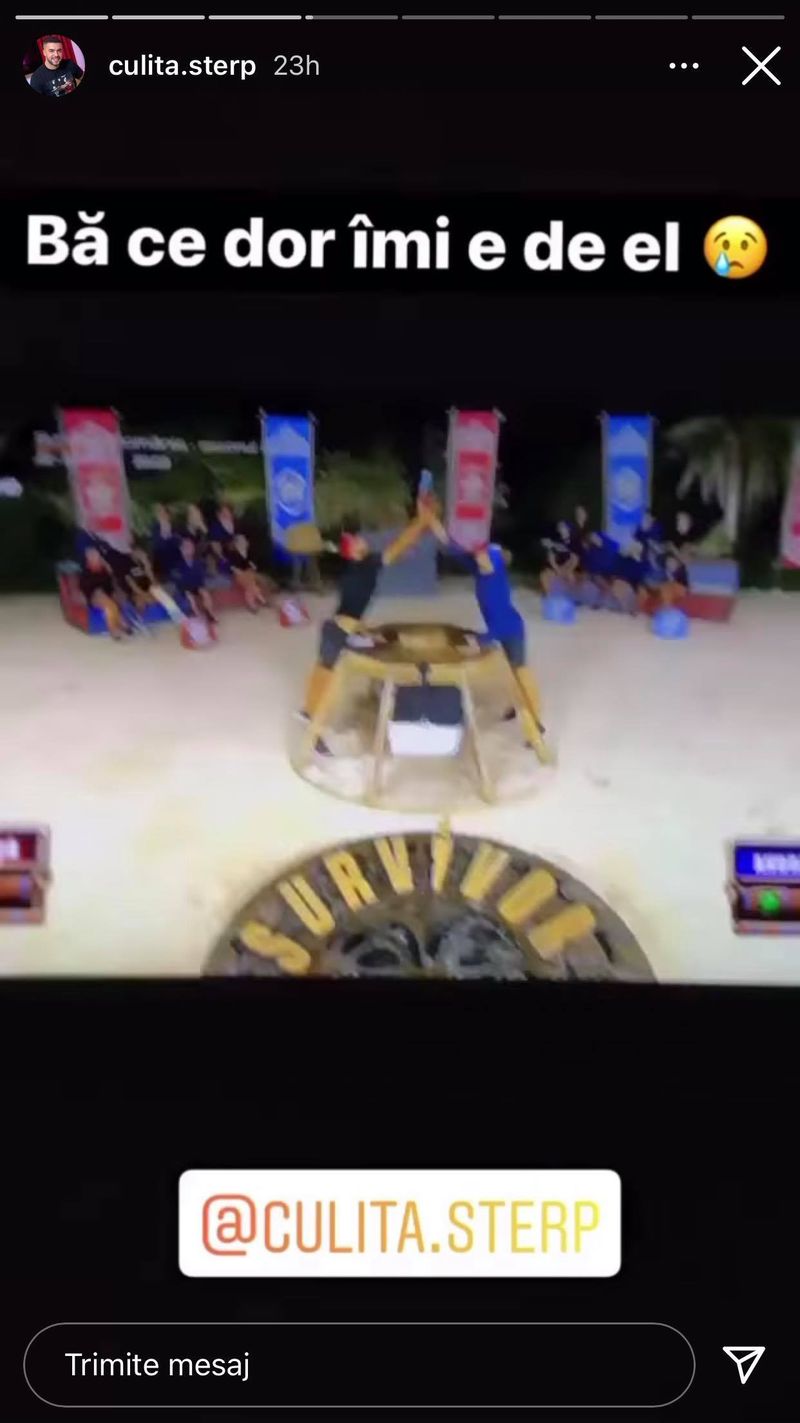 Mesajul postat de Culita Sterp