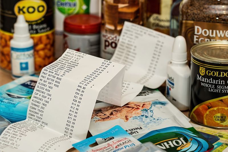 Bătrână, prinsă la furat într-un supermarket 