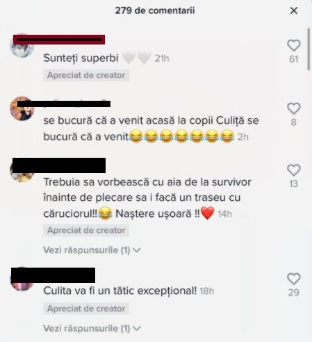 Reactiile internautilor