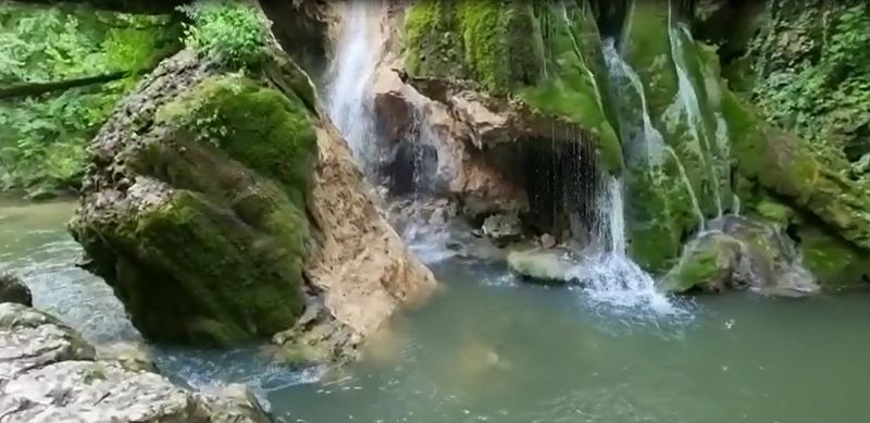 Cascada Bigăr s-a prăbușit