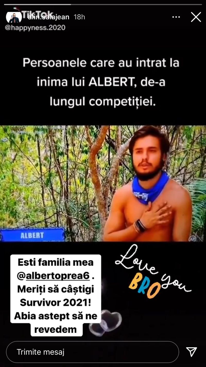 Postarea făcută de Alin Sălăjean